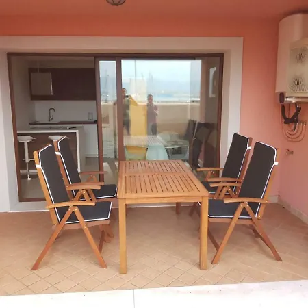 Triestevillas Porto San Rocco Marina, Sea View W/ Ac & Parking Space Apartman